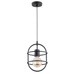 Lampa wisząca JUNO CZARNA 1xE27 61283 ALFA