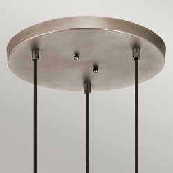 Lampa wisząca Asher II – 3 źródła światła KL-ASHER-3PC-AP Elstead Lighting