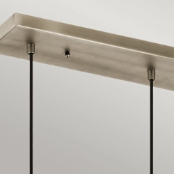Lampa wisząca Asher II – 3 źródła światła KL-ASHER-3PR-AP Elstead Lighting
