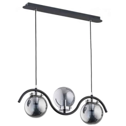 kinkiecik.pl Nowoczesna lampa wisząca KORDA CHROM OP. 3 PŁ 62152 ALFA