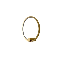 Kinkiet Ringa S 1xLED złoty WL0116-S-GD yaskr