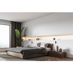 kinkiecik.pl Roma kinkiet czarny LP-1345/1W BK LIGHT PRESTIGE