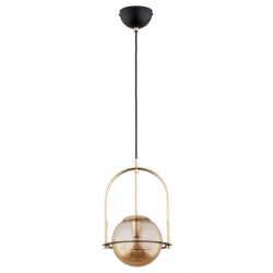 Lampa wisząca LERIA ONE ZŁOTA 1xE14 61287 ALFA