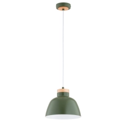Lampa wisząca LORIEN ZIELONA 1xE27 61356 ALFA
