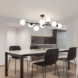 kinkiecik.pl LAMPA sufitowa DORADO LP-002/8P BK Light Prestige
