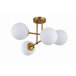 kinkiecik.pl Roma 4 wisząca złota LP-1345/4P GD LIGHT PRESTIGE