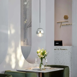kinkiecik.pl Lampa wisząca mała złota PALLA LP-2844/1P S GD LIGHT PRESTIGE
