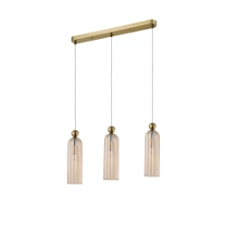 kinkiecik.pl Piega 3 wisząca amber LP-939/3L amber LIGHT PRESTIGE
