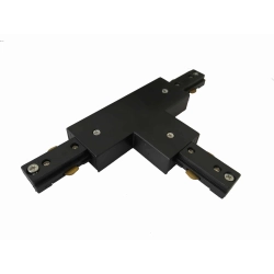 kinkiecik.pl Łącznik T czarny do szynoprzewodów 1F LP-553 BK Light Prestige