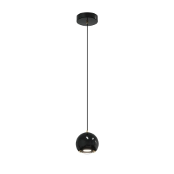 Lampa Wisząca Aurenia 1xLED czarna PL0122-CB yaskr