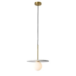 Lampa Wisząca Bilo III 1xG9 biały PL0136-WH yaskr