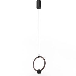 Lampa Wisząca Kolia 2xLED Różowe Złoto PL0146 yaskr