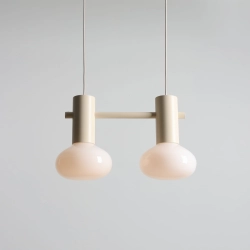 LAMPA WISZĄCA FLO 2 CREAM S (opal glass) 7000H9_S Aldex - zdjęcie dodatkowe 1
