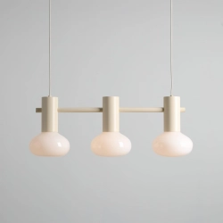 LAMPA WISZĄCA FLO 3 CREAM S (opal glass) 7000E9_S Aldex - zdjęcie dodatkowe 1