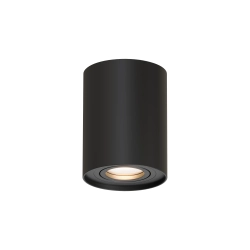 Tubka Leila 1xGU10 czarna CL0101-BK yaskr