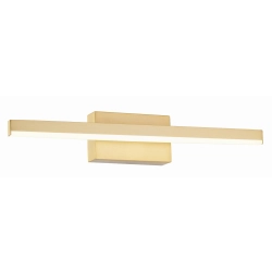 Linea - kinkiet łazienkowy LED jasny złoty 1x5W 350Lm 4000K 234001-36 REALITY