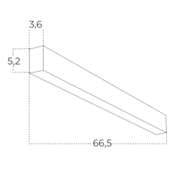 Lampa sufitowa Linelio AZ5656 LED 24W 3000-6000K ściemnialna czarna AZZARDO