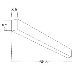 Lampa sufitowa Linelio AZ5668 LED 24W 3000-6000K ściemnialna czarna AZZARDO