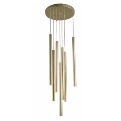 kinkiecik.pl Lungo 7 złota lampa wisząca LP-894/7P GD Light Prestige