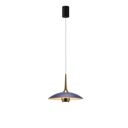 Lampa wisząca Manuka P0675 Maxlight - granatowa oprawa