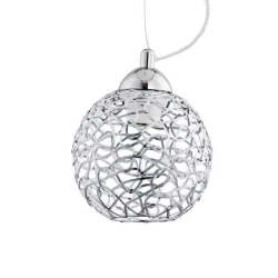 Lampa wisząca AMASO chrom śr. 15cm 20371 ALFA - zdjęcie produktu