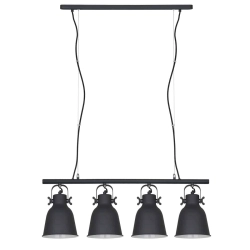 Lampa wisząca LAVARE MD-HN82608-4-BK+WH Italux - zdjęcie 2