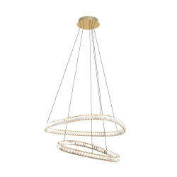 ATHESA MD3169-2-3GT LAMPA WISZĄCA z pilotem ZŁOTA Zuma Line - zdjęcie produktu