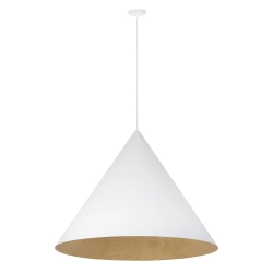 Lampa wisząca Vesuvio biały/złoty L 1xE27 41029 Sigma - zdjęcie produktu