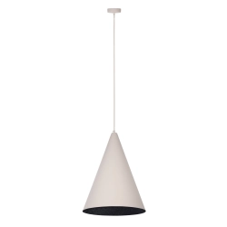 Lampa wisząca Vesuvio beżowy/czarny S 1xE27 41071 Sigma - zdjęcie produktu