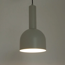 Lampa wisząca VITRUM dzwonek szary beż 41104 Sigma