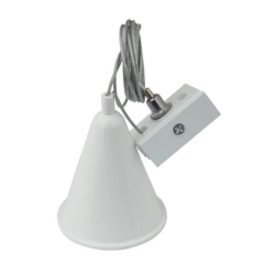 ZAWIESIE LINKOWE Z UCHWYTEM 2 M MHT1-KIT-WH BIAŁE MaxLight - zdjęcie produktu