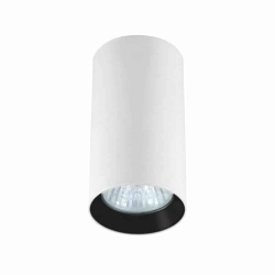 kinkiecik.pl Manacor oczko białe z czarnym ringiem 13 cm LP-2323/1D - 130 WH/BK Light Prestige
