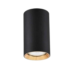 kinkiecik.pl Manacor oczko czarne ze złotym ringiem 13 cm LP-232/1D - 130 BK/GD Light Prestige