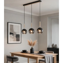 Lampa wisząca Miltona 3xE27 62417 ALFA