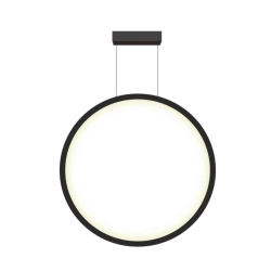 kinkiecik.pl Mirror wisząca mała czarna 60cm LP-999/1P S BK Light Prestige