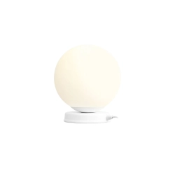 Lampa stołowa BALL BIAŁY M 1076B_M ALDEX - zdjęcie produktu