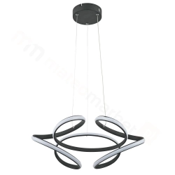 Narida Lampa wisząca antracyt LED 40W 4000K 3200lm 336701-35 REALITY