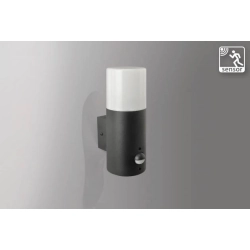 Kinkiet Nils Wall Sensor (black) AZ4479 E27 1x MAX 13W IP44 PC METAL AZZARDO