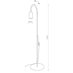 Lampa stojąca EYE FLEX S BLACK 8935 Nowodvorski - zdjęcie dodatkowe 1