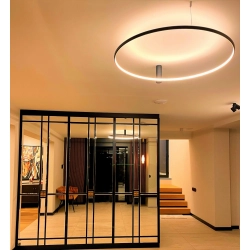 Ring plafon L czarny 4000K LP-909/1C 4L BK LIGHT PRESTIGE
