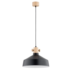 Lampa wisząca ODELIS CZARNA 1xE27 61300 ALFA