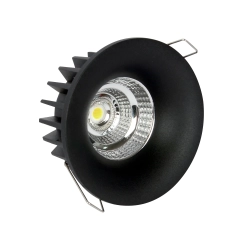 Oczko podtynkowe Cirro 1xLED czarne RL0104-CCT-BK yaskr