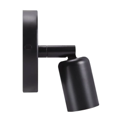 kinkiecik.pl Plafon Kinkiet MANAM GU10 1D BLACK 03763 IDEUS