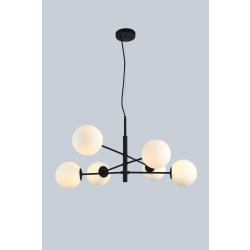 Lampa wisząca Oviedo 6 (black/black) AZ4420 AZZARDO
