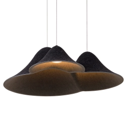 LAMPA WISZACA BELLMOND BLACK&GREY P0565 MaxLight - zdjęcie produktu