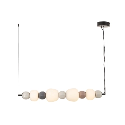 Lampa wisząca Modern 32w, Opal + Dark Grey+medium Brown+light Grey P0631 MaxLight - zdjęcie produktu