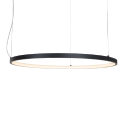 Lampa Wisząca Visual Hor 22W Black 60cm IP44 P0656 MaxLight