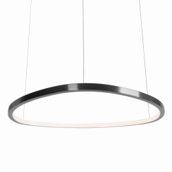 Lampa Wisząca Cayenne 80cm Brushed Black P0662D MaxLight