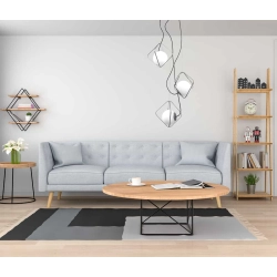 Lampa wisząca Canto PEN-5696-3-BKCR Italux - zdjęcie 2
