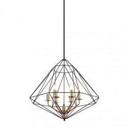 Lampa wisząca Maresmo PEN-6369-6-BKBR Italux - zdjęcie 2